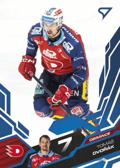 Dvořák Tomáš 25-26 Tipsport Extraliga Blue #261