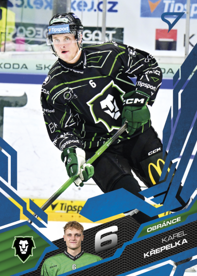 Křepelka Karel 25-26 Tipsport Extraliga Blue #303