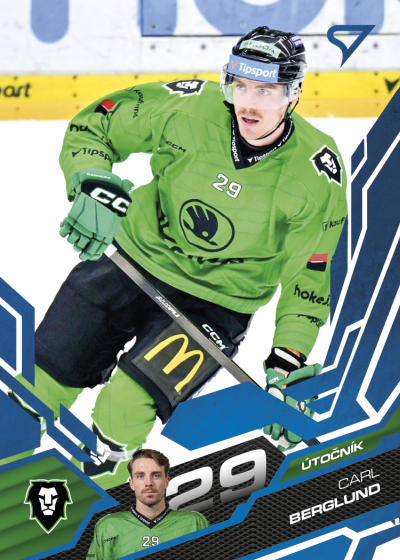 Berglund Carl 25-26 Tipsport Extraliga Blue #304