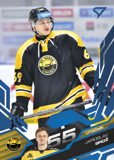 Brož Jaroslav 25-26 Tipsport Extraliga Blue #318