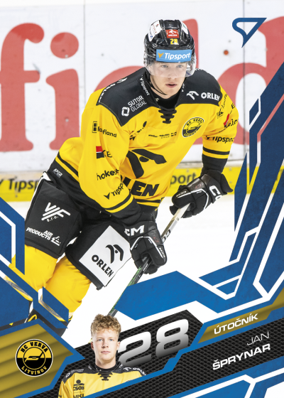 Šprynar Jan 25-26 Tipsport Extraliga Blue #322
