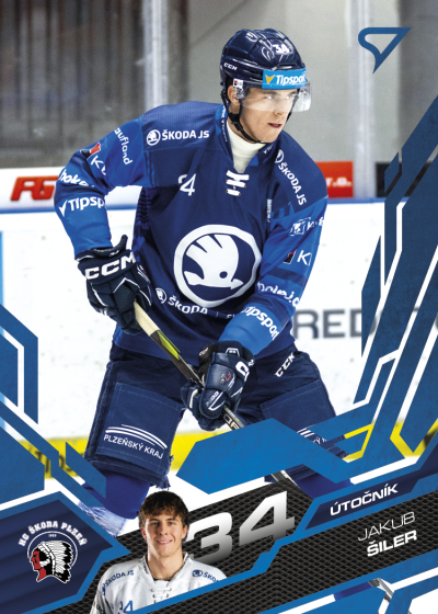 Šiler Jakub 25-26 Tipsport Extraliga Blue #328