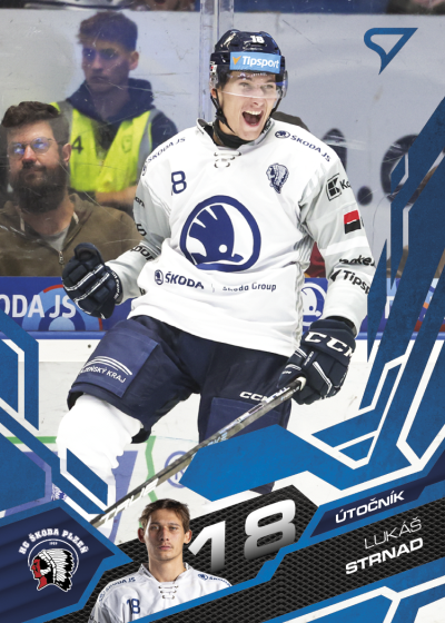 Strnad Lukáš 25-26 Tipsport Extraliga Blue #329