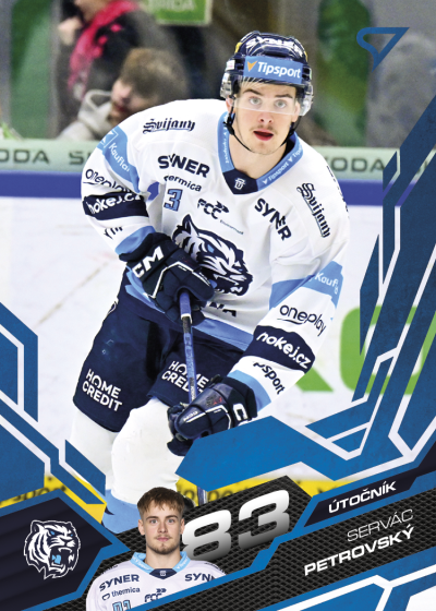 Petrovský Servác 25-26 Tipsport Extraliga Blue #336