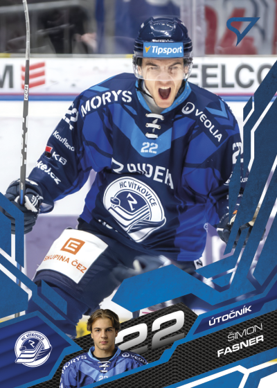 Fasner Šimon 25-26 Tipsport Extraliga Blue #341