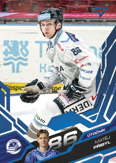 Přibyl Matěj 25-26 Tipsport Extraliga Blue #344