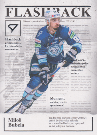 Bubela Miloš 25-26 Tipsport Liga Flashback #FB-03
