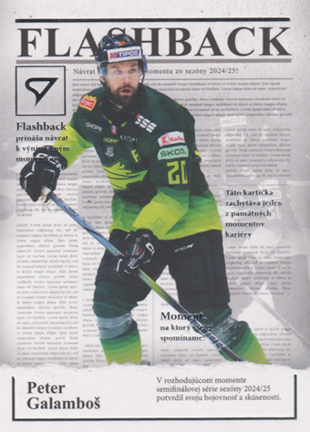 Galamboš Peter 25-26 Tipsport Liga Flashback #FB-04