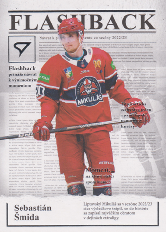 Šmida Sebastián 25-26 Tipsport Liga Flashback #FB-05