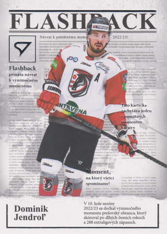 Jendroľ Dominik 25-26 Tipsport Liga Flashback #FB-09