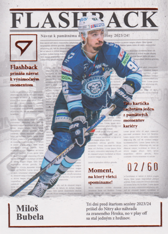 Bubela Miloš 25-26 Tipsport Liga Flashback Copper #FB-03