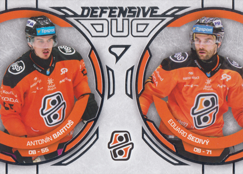 Bartoš Šedivý 25-26 Tipsport Liga Defensive Duo #DD-01