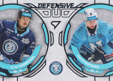 Carmichael Kostenko 25-26 Tipsport Liga Defensive Duo #DD-03