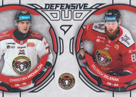 Michalčin Zeleňák 25-26 Tipsport Liga Defensive Duo #DD-11