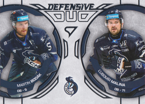 Bodák Malina 25-26 Tipsport Liga Defensive Duo #DD-12