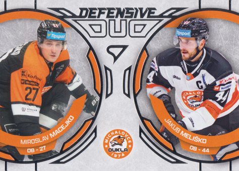 Macejko Meliško 25-26 Tipsport Liga Defensive Duo #DD-16