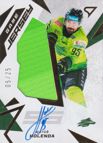 Holenda Matúš 25-26 Tipsport Liga Game Jersey Auto #GJS-MH