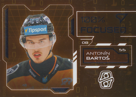 Bartoš Antonín 25-26 Tipsport Liga 100% Focused #FS-01