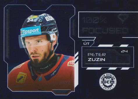 Zuzin Peter 25-26 Tipsport Liga 100% Focused #FS-08