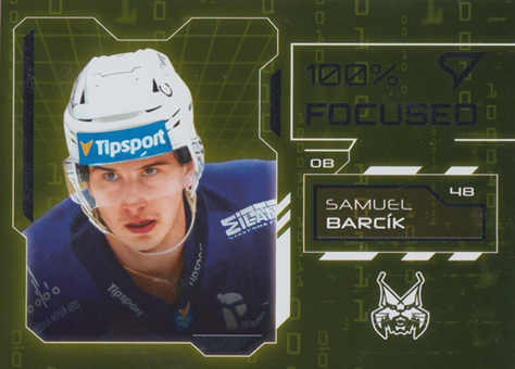 Barcík Samuel 25-26 Tipsport Liga 100% Focused #FS-09