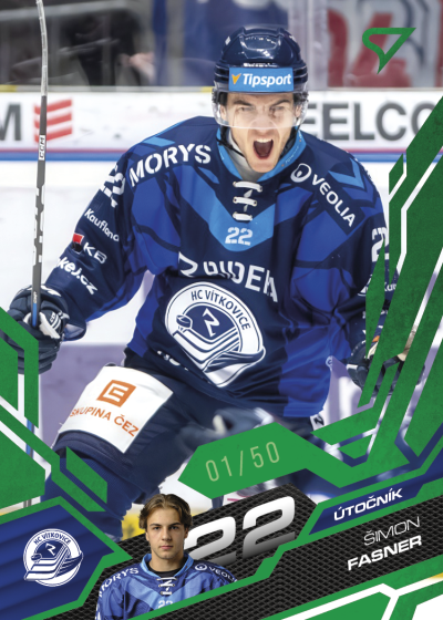 Fasner Šimon 25-26 Tipsport Extraliga Green #341
