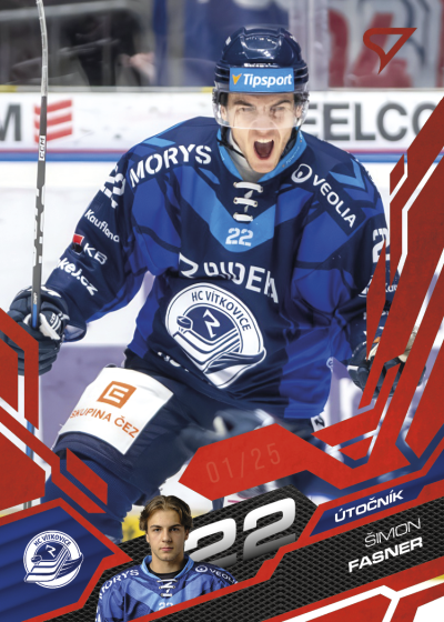 Fasner Šimon 25-26 Tipsport Extraliga Red #341