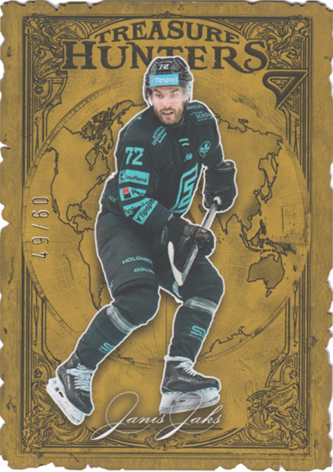 Jaks Jānis 25-26 Tipsport Extraliga Treasure Hunters Gold #TH-12