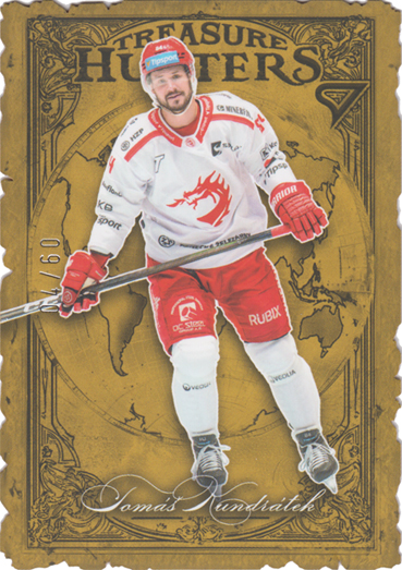 Kundrátek Tomáš 25-26 Tipsport Extraliga Treasure Hunters Gold #TH-18