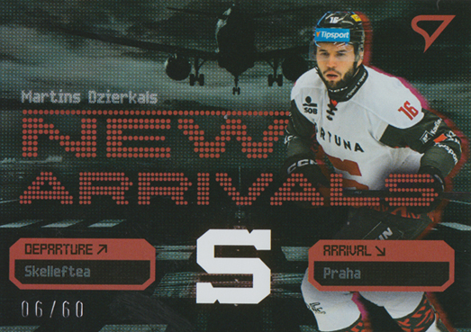 Dzierkals Mārtiņš 25-26 Tipsport Extraliga New Arrivals Gray #NA-07