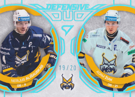 Ališauskas Žiak 25-26 Tipsport Liga Defensive Duo Ice Blue #DD-09