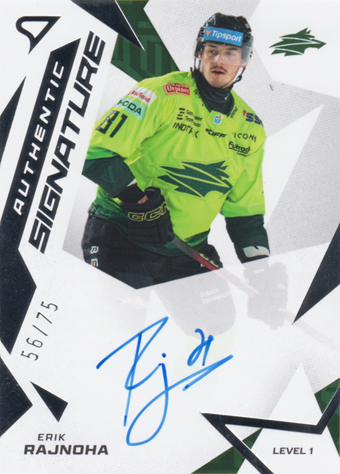 Rajnoha Erik 25-26 Tipsport Liga Authentic Signature Level 1 #SL1-ER