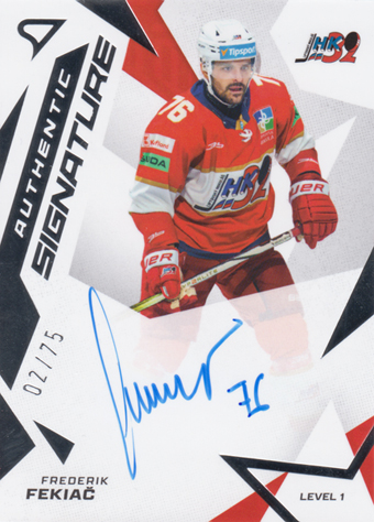 Fekiač Frederik 25-26 Tipsport Liga Authentic Signature Level 1 #SL1-FF