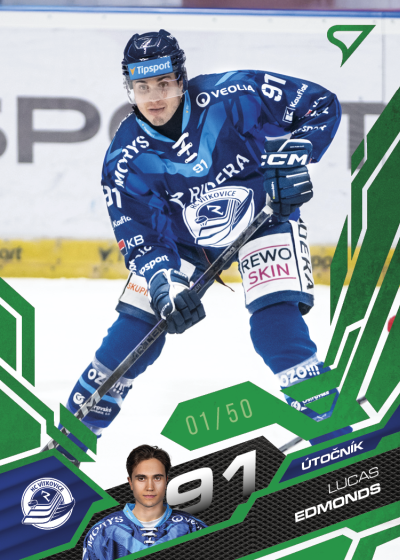 Edmonds Lucas 25-26 Tipsport Extraliga Green #340