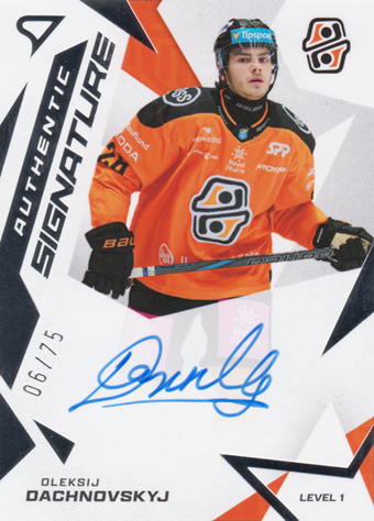 Dakhnovskyi Oleksii 25-26 Tipsport Liga Authentic Signature Level 1 #SL1-OD