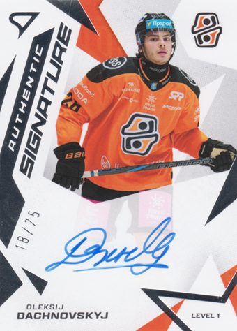 Dakhnovskyi Oleksii 25-26 Tipsport Liga Authentic Signature Level 1 #SL1-OD