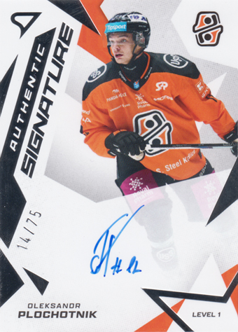 Plokhotnik Oleksandr 25-26 Tipsport Liga Authentic Signature Level 1 #SL1-OP