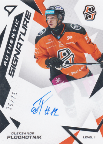 Plokhotnik Oleksandr 25-26 Tipsport Liga Authentic Signature Level 1 #SL1-OP