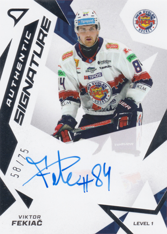 Fekiač Viktor 25-26 Tipsport Liga Authentic Signature Level 1 #SL1-VF