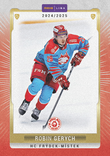 Gerych Robin 24-25 GOAL Cards Maxa liga Sand #FMI-30