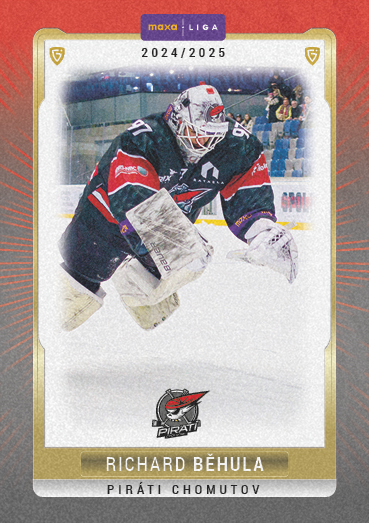 Běhula Richard 24-25 GOAL Cards Maxa liga Sand #CHOM-27