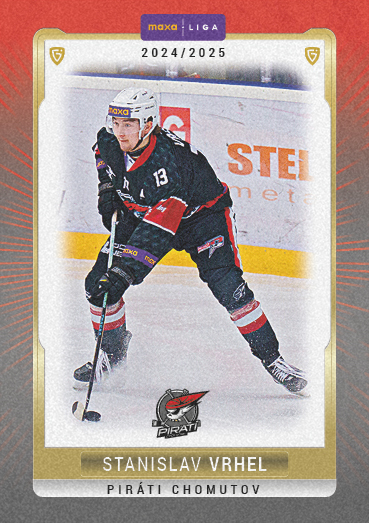 Vrhel Stanislav 24-25 GOAL Cards Maxa liga Sand #CHOM-32