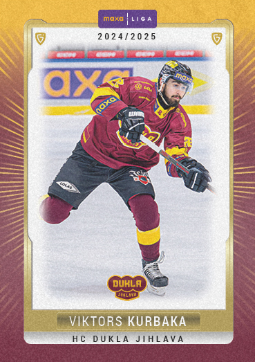 Kurbaka Viktors 24-25 GOAL Cards Maxa liga Sand #JIH-26