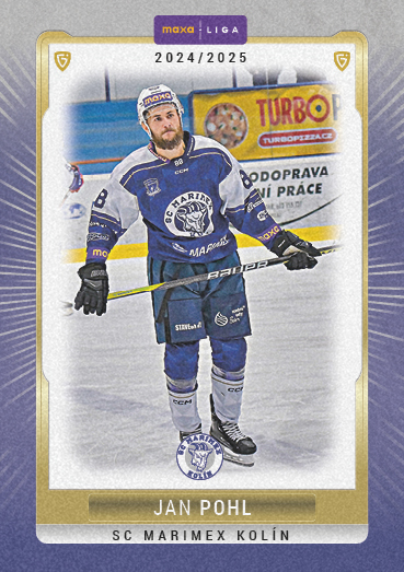 Pohl Jan 24-25 GOAL Cards Maxa liga Sand #KOL-26