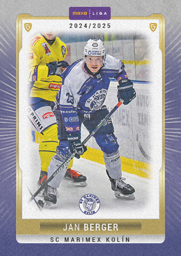 Berger Jan 24-25 GOAL Cards Maxa liga Sand #KOL-28
