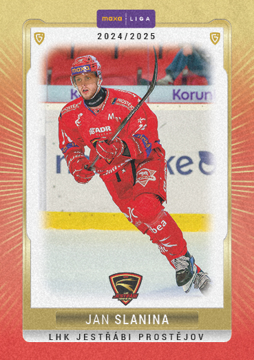 Slanina Jan 24-25 GOAL Cards Maxa liga Sand #PRO-30