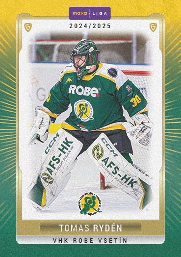 Rydén Tomas 24-25 GOAL Cards Maxa liga Sand #VSE-28