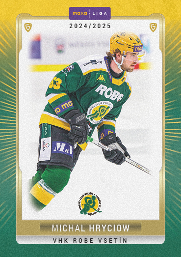 Hryciow Michal 24-25 GOAL Cards Maxa liga Sand #VSE-29