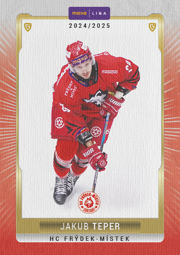 Teper Jakub 24-25 GOAL Cards Maxa liga Canvas #FMI-26
