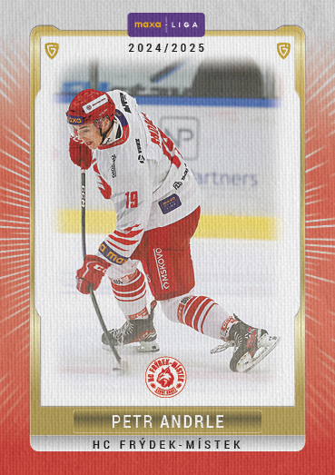 Andrle Petr 24-25 GOAL Cards Maxa liga Canvas #FMI-28