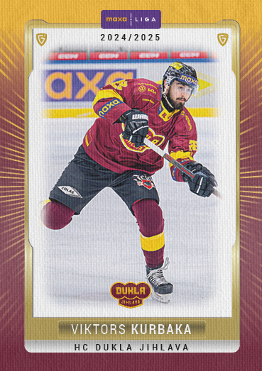 Kurbaka Viktors 24-25 GOAL Cards Maxa liga Canvas #JIH-26
